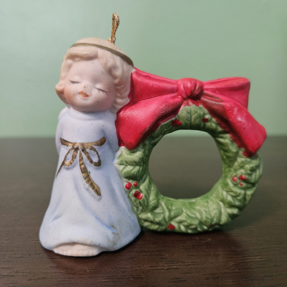 Vintage Jasco L'il‎ Chimers Angel Bell Figurine